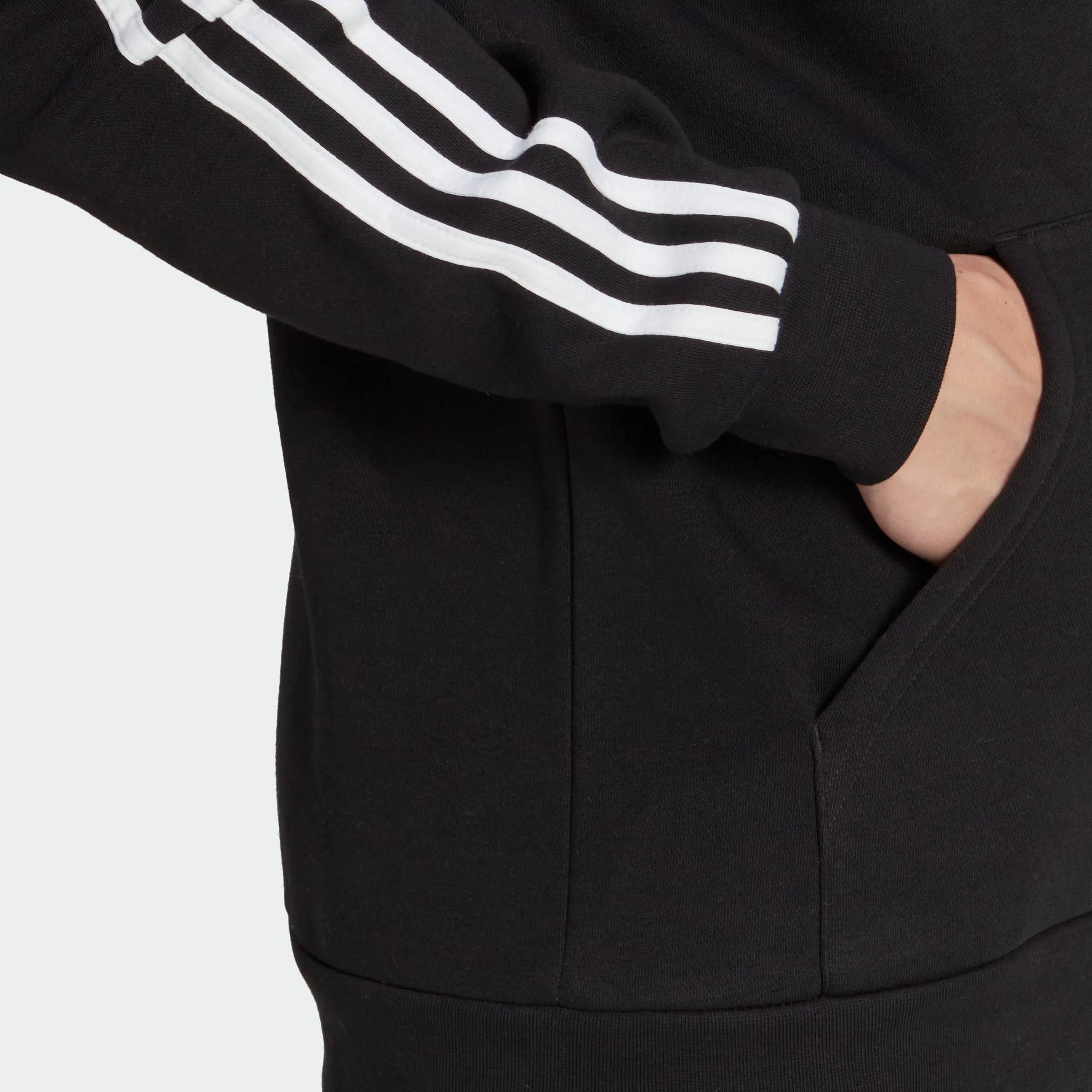 Men's adidas Originals Adicolor Classics 3-Stripes Hoodie Black