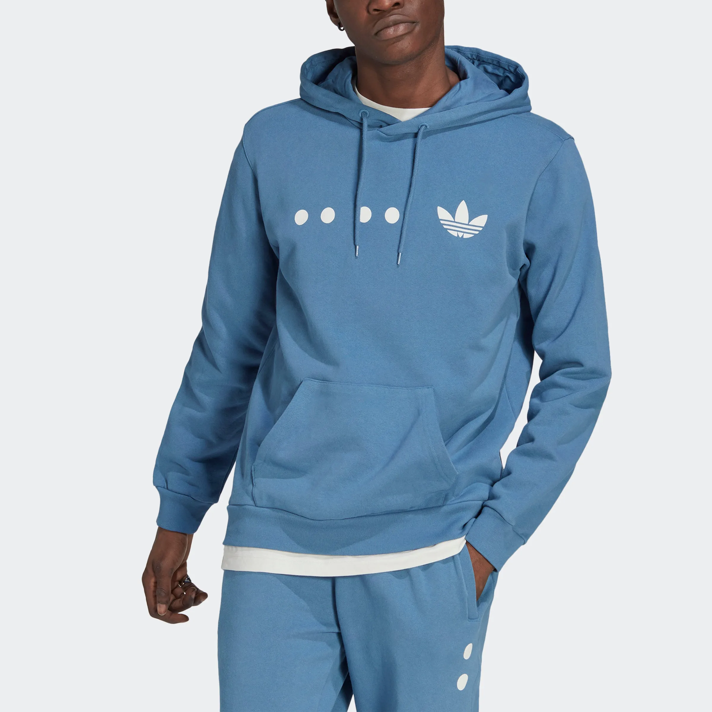 Men's adidas Originals Reclaim Logo Hoodie Altered Blue