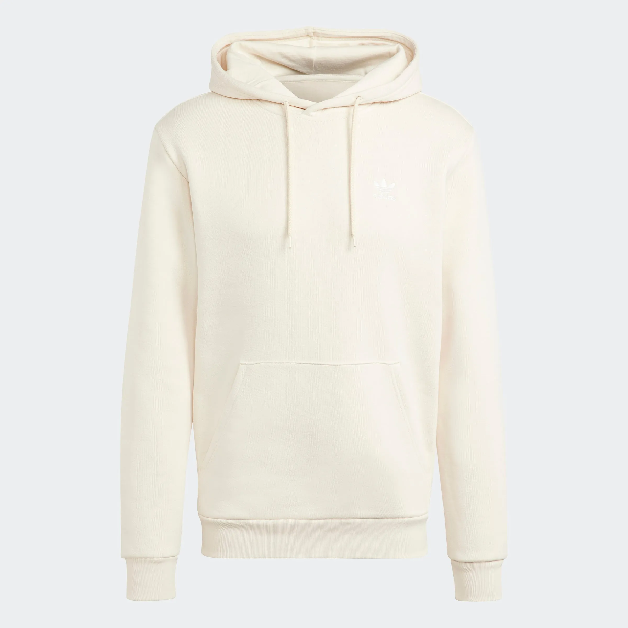 Men's adidas Originals Trefoil Essentials Hoodie Wonder White