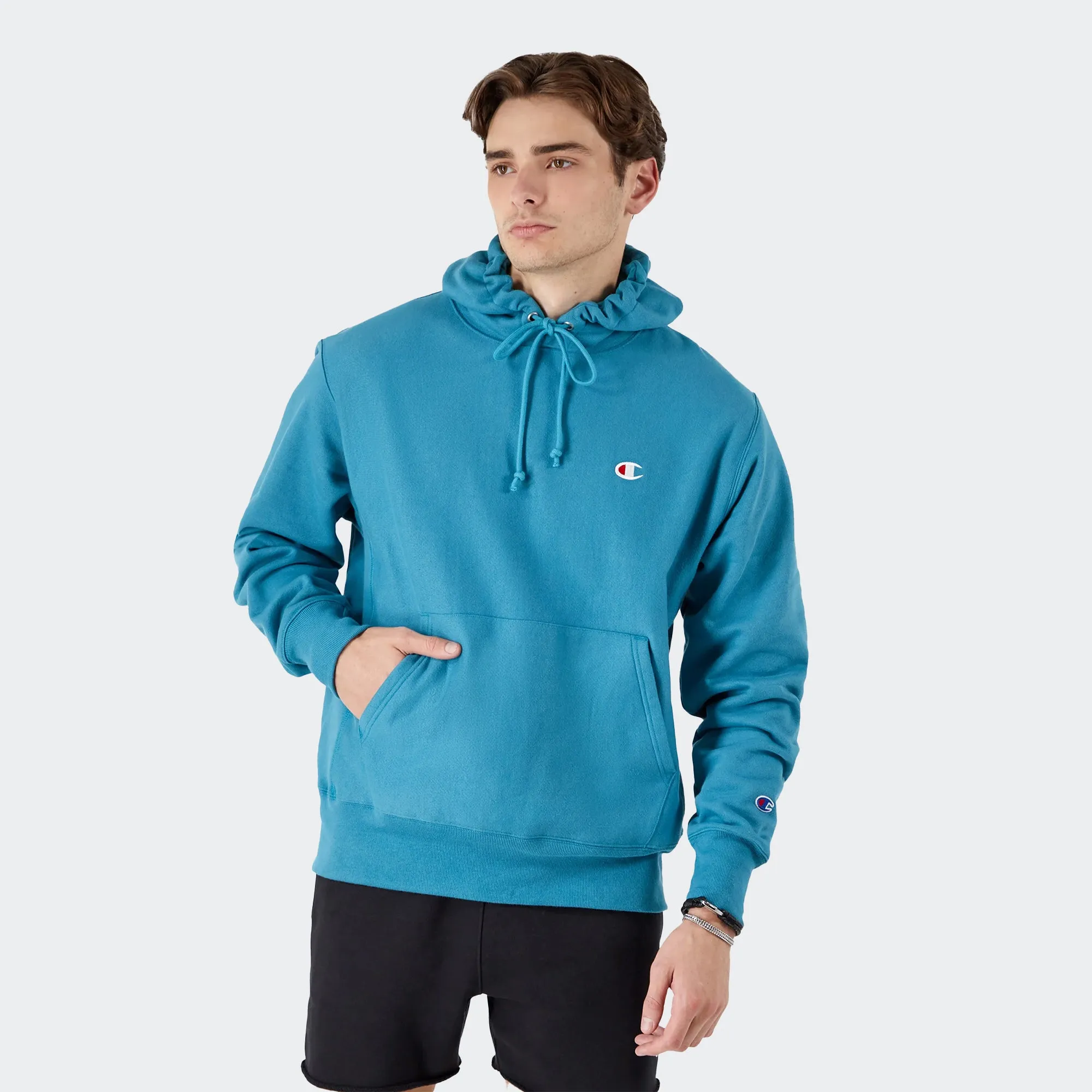 Men's Champion Life Reverse Weave Hoodie Oceanstorm