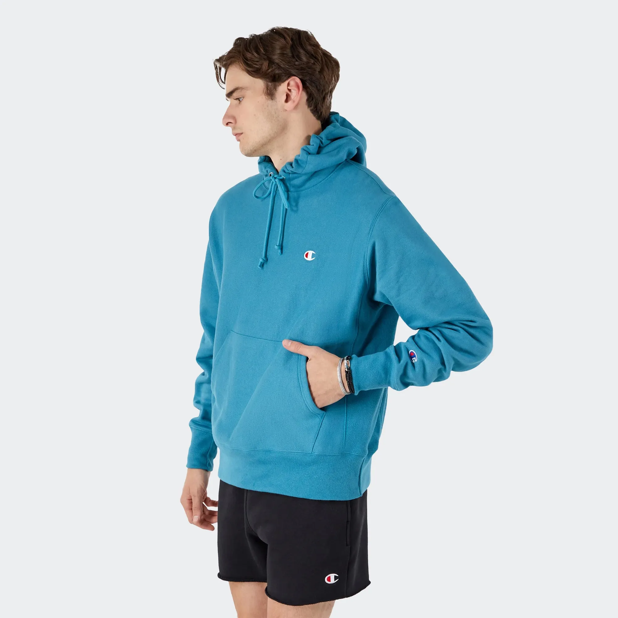 Men's Champion Life Reverse Weave Hoodie Oceanstorm