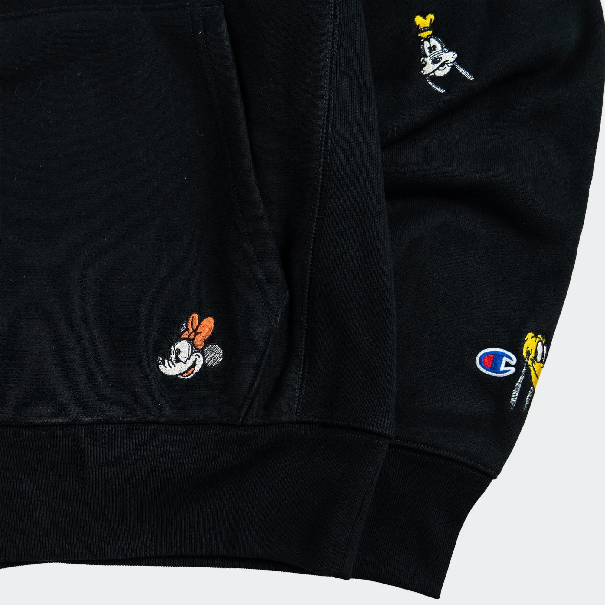 Men's Champion Reverse Weave Disney Hoodie Black