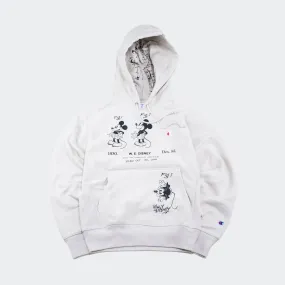 Men's Champion Reverse Weave Mickey Mouse 1929 Hoodie Pebblestone