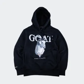 Men's Streetz Iz Watchin GOAT Hoodie Black