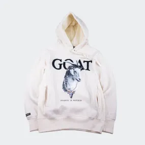 Men's Streetz Iz Watchin GOAT Hoodie Cream