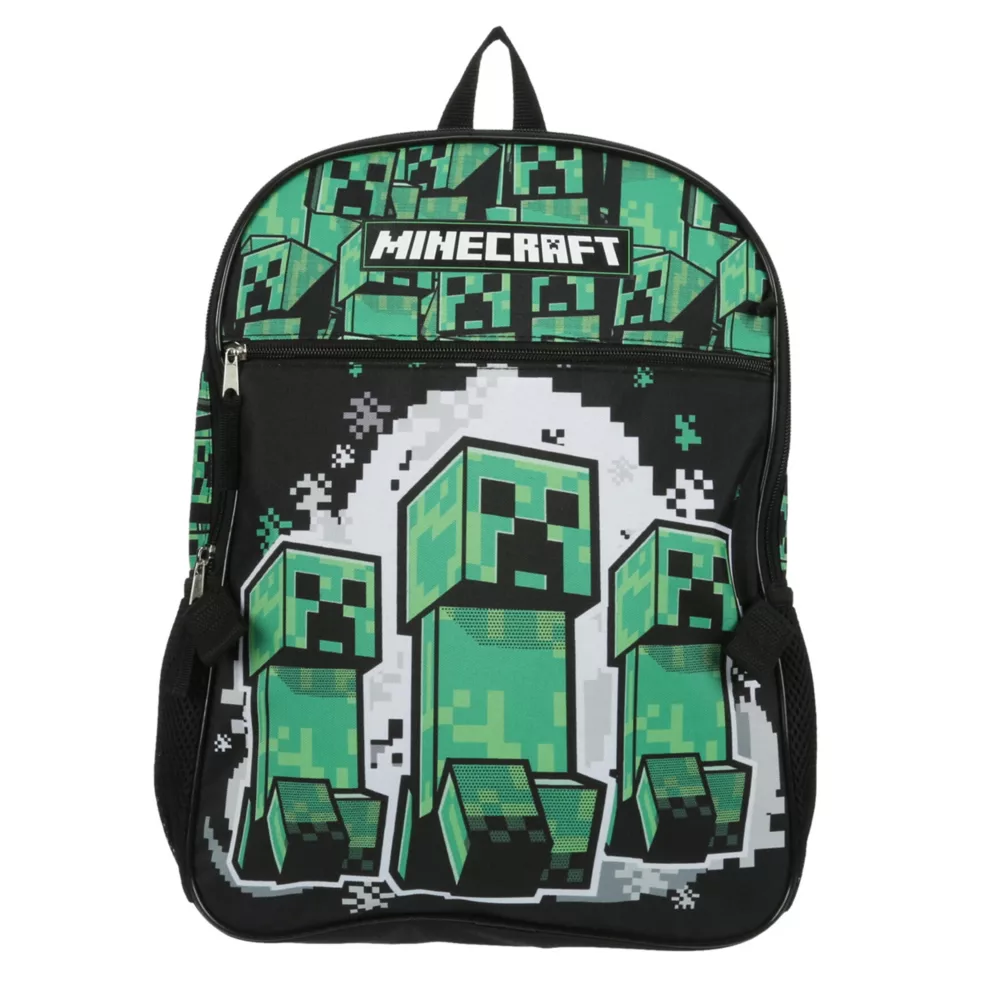 MINECRAFT  BOYS MINECRAFT 5 PIECE BACKPACK SET