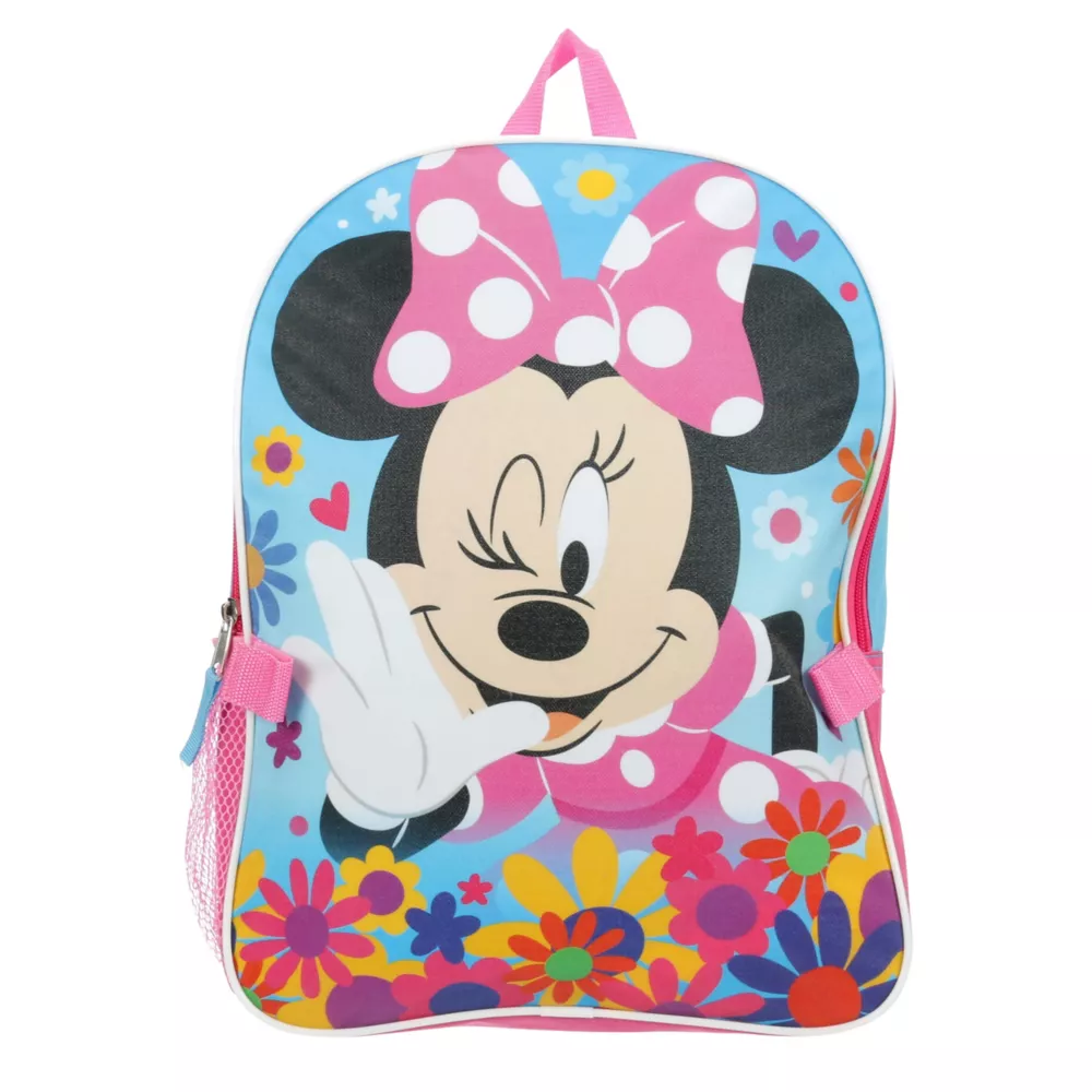 MINNIE MOUSE  GIRLS MINNIE MOUSE BACKPACK SET WITH LUNCH BOX