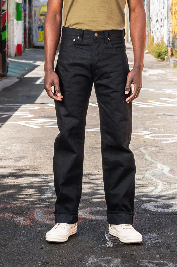 Mister Freedom Californian Lot 64 Jeans - Vidalia Mills Draper Loom Black