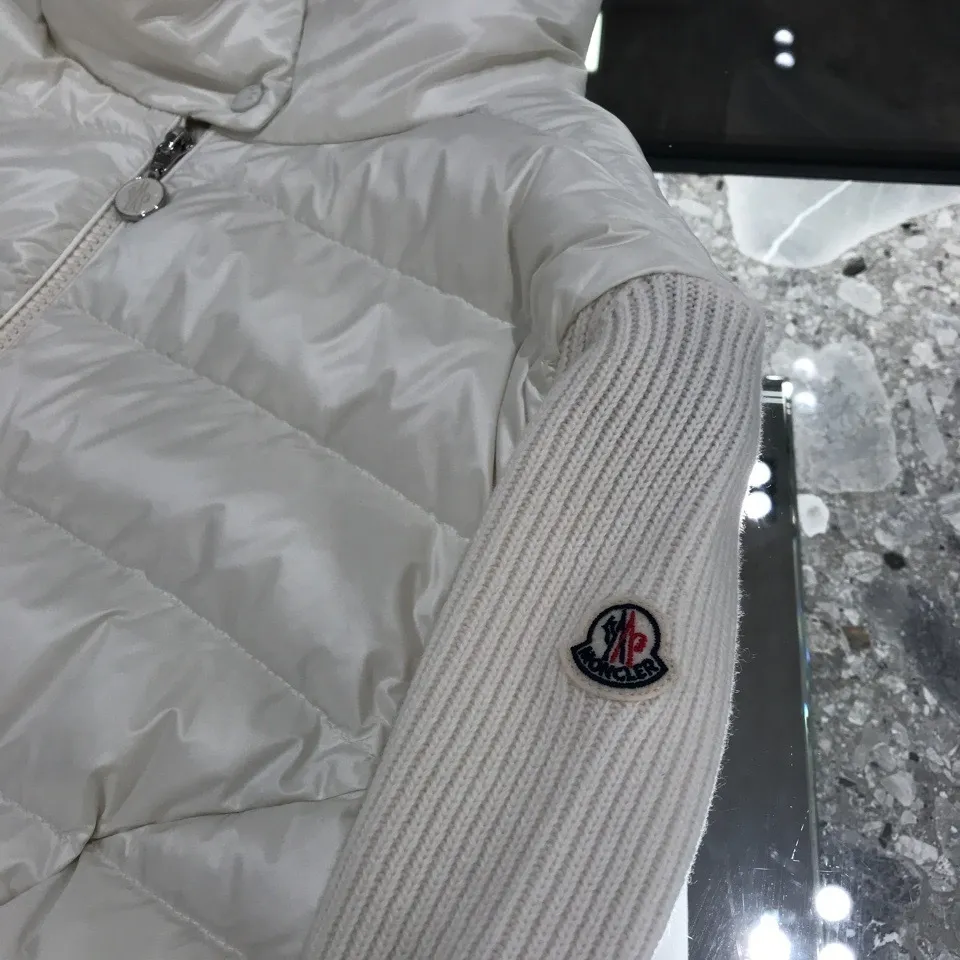 MONCLER  |Padded Wool Cardigan