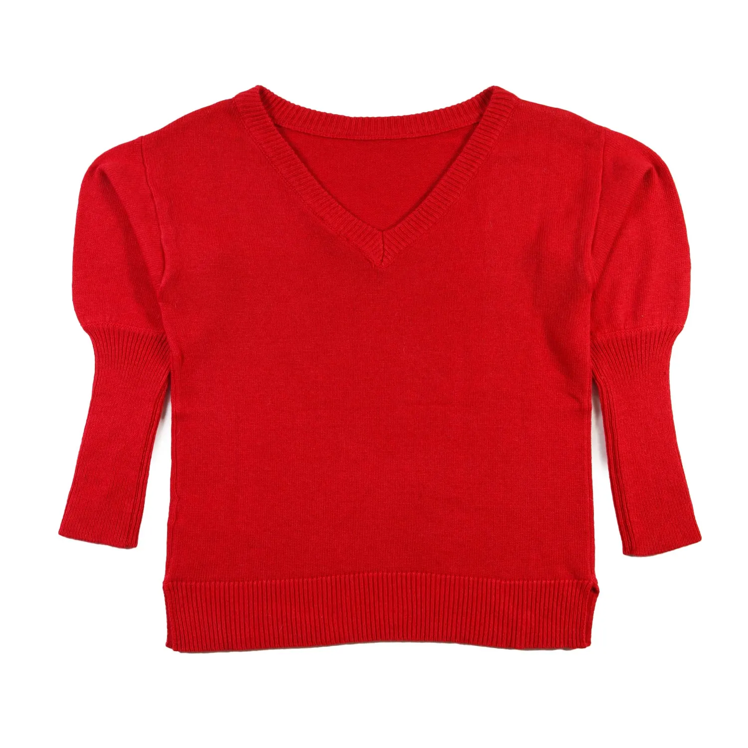 Monnalisa Ruby Red Monnalisa Bateau Pullover