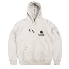 New Amsterdam Surf Association Logo Hoodie Ash / Vineyard Wine