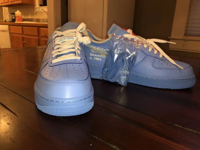 Nike air force 1 low off-white mca university blue