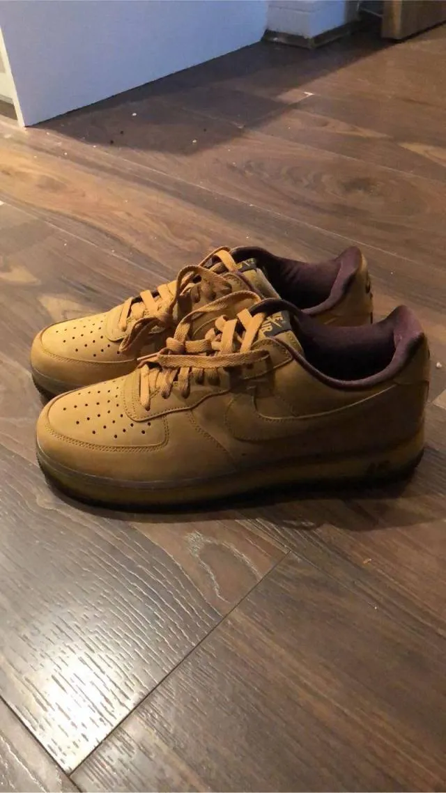 Nike air force 1 low wheat mocha