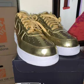 Nike air force 1 sp metallic gold cq6566-700