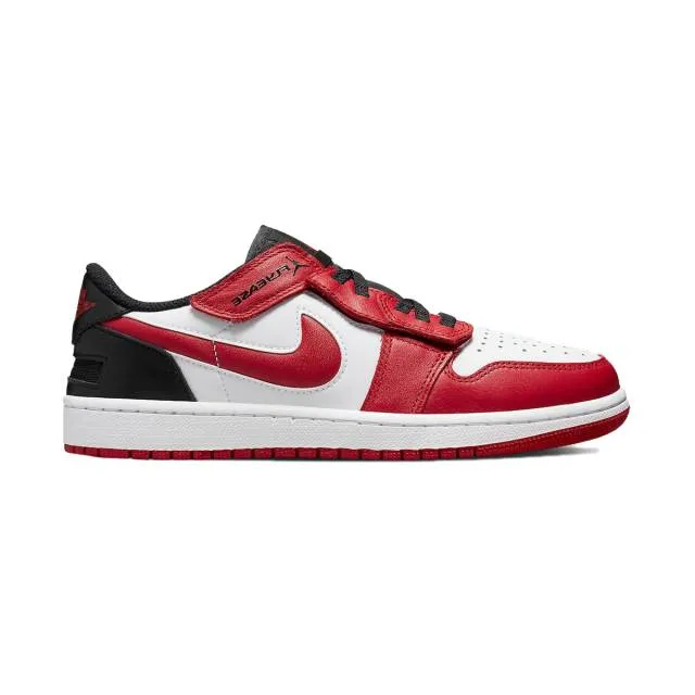 Nike air jordan 1 low flyease (white gym red/ white/ black/ gym red) men us 8-13 dm1206-163