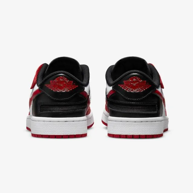 Nike air jordan 1 low flyease (white gym red/ white/ black/ gym red) men us 8-13 dm1206-163