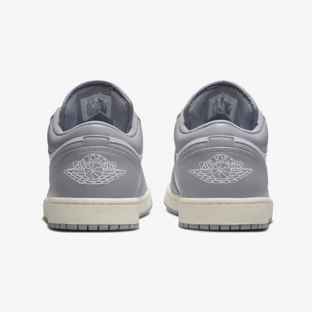 Nike air jordan 1 low (vintage stealth grey/ stealth/ white/ sail/ grey) men us 8-13 553558-053