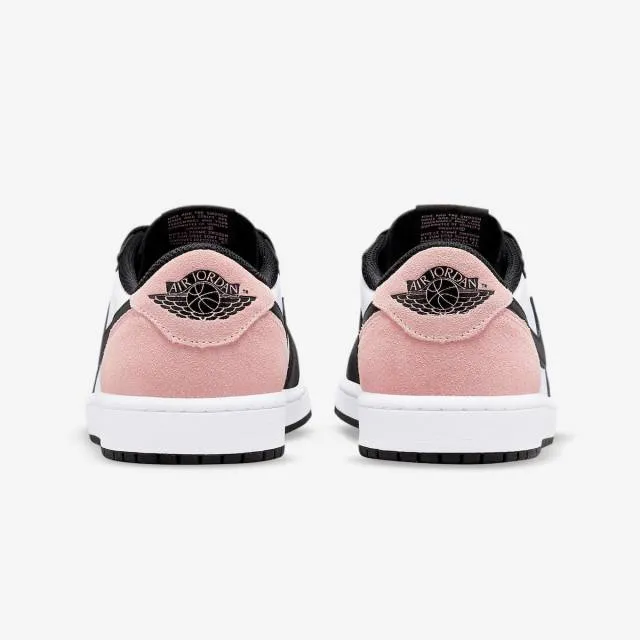 Nike air jordan 1 retro low og (bleached coral pink/ black/ white/ grey fog/ white) men us 8-13 cz07