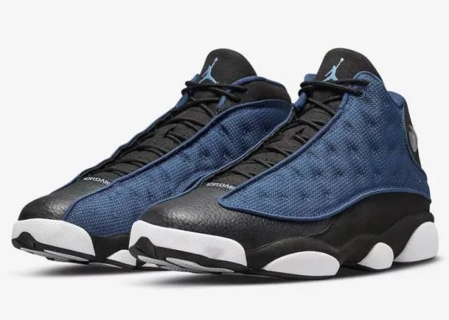 Nike air jordan 13 retro brave blue