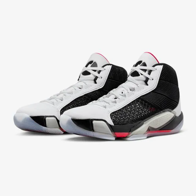 Nike air jordan 38 (fundamental/ white/ black/ siren red) men us 8-13 dz3356-106