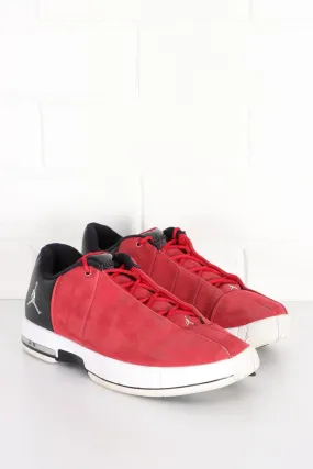 NIKE Air Jordan TE 2 'Gym Red' Low Sneakers (8.5)