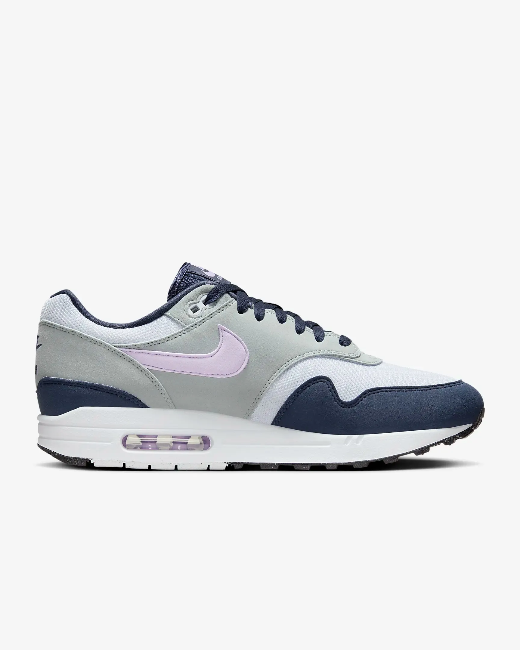 Nike Air Max 1  M - Football Grey / Lilac Bloom