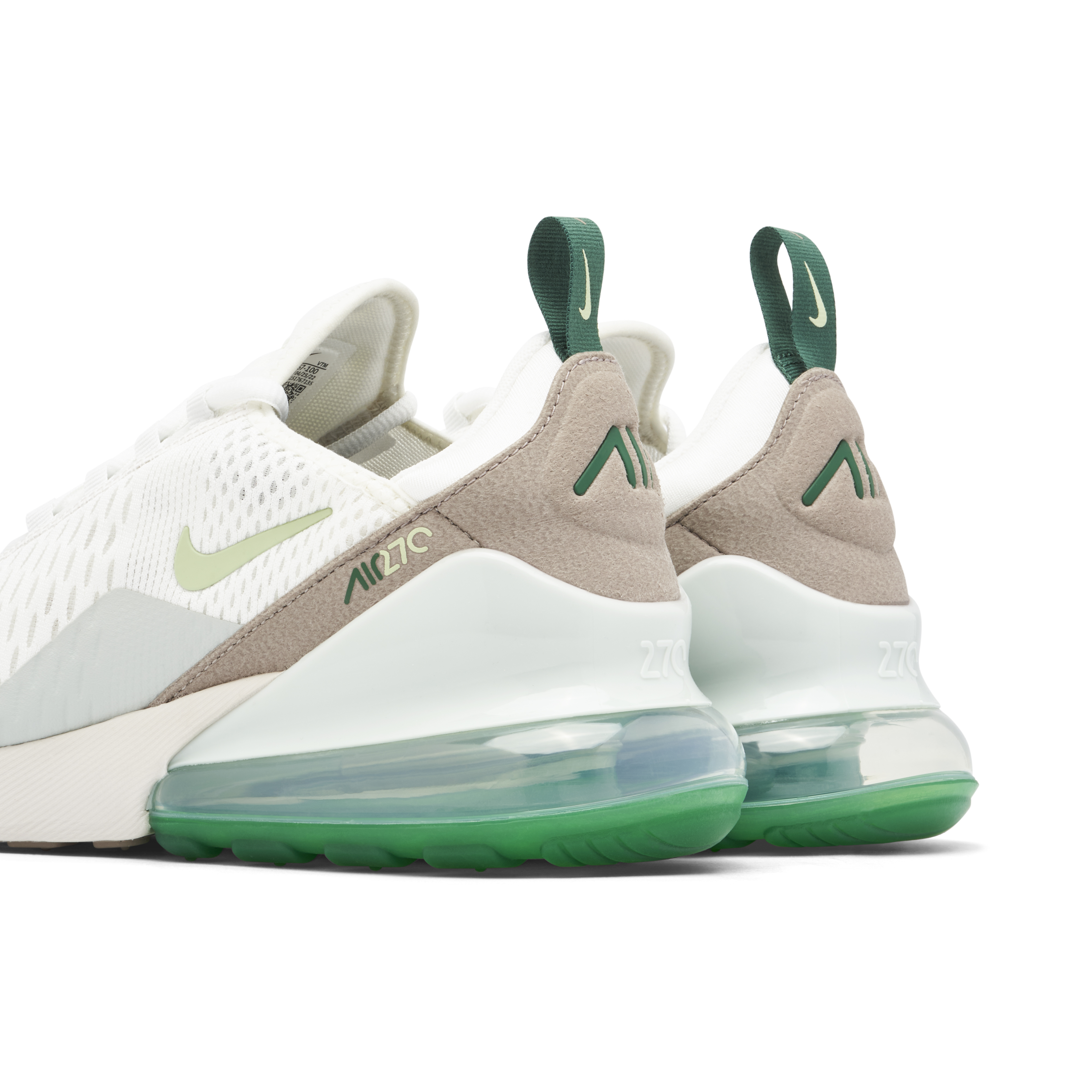 Nike Air Max 270 White Gorge Green Womens | DX8957-100 | Laced