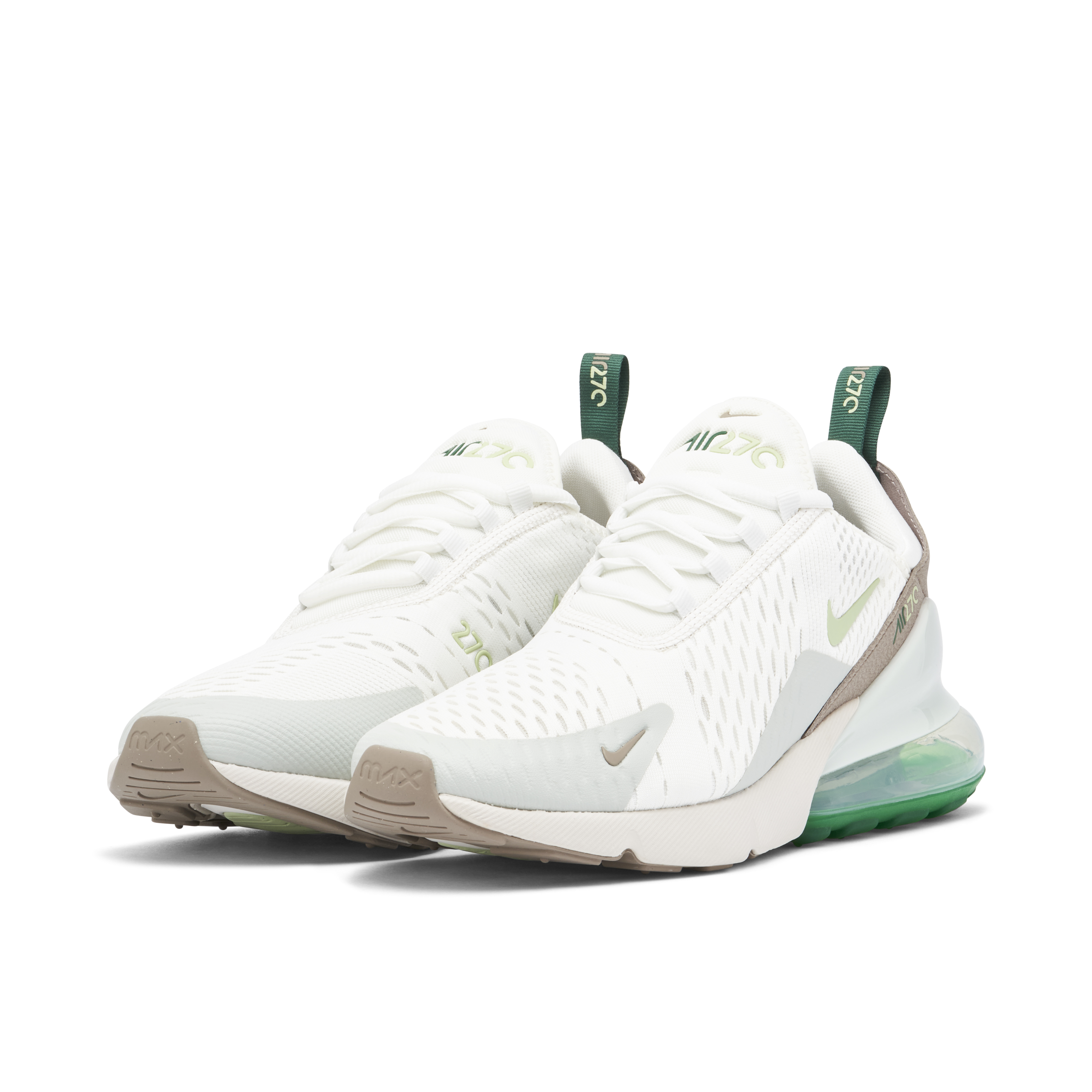 Nike Air Max 270 White Gorge Green Womens | DX8957-100 | Laced