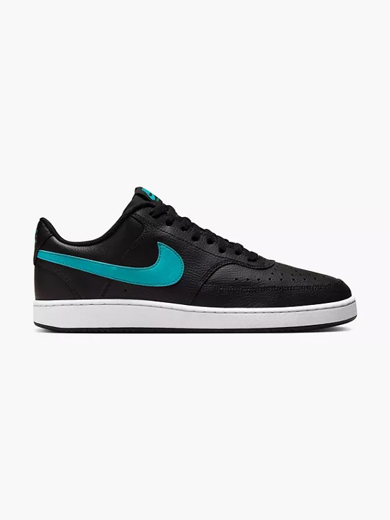 Nike  Court Vision Low Black/Blue Trainers