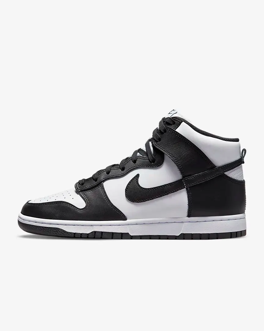 Nike Dunk Hi Retro - Black / White / Total Orange