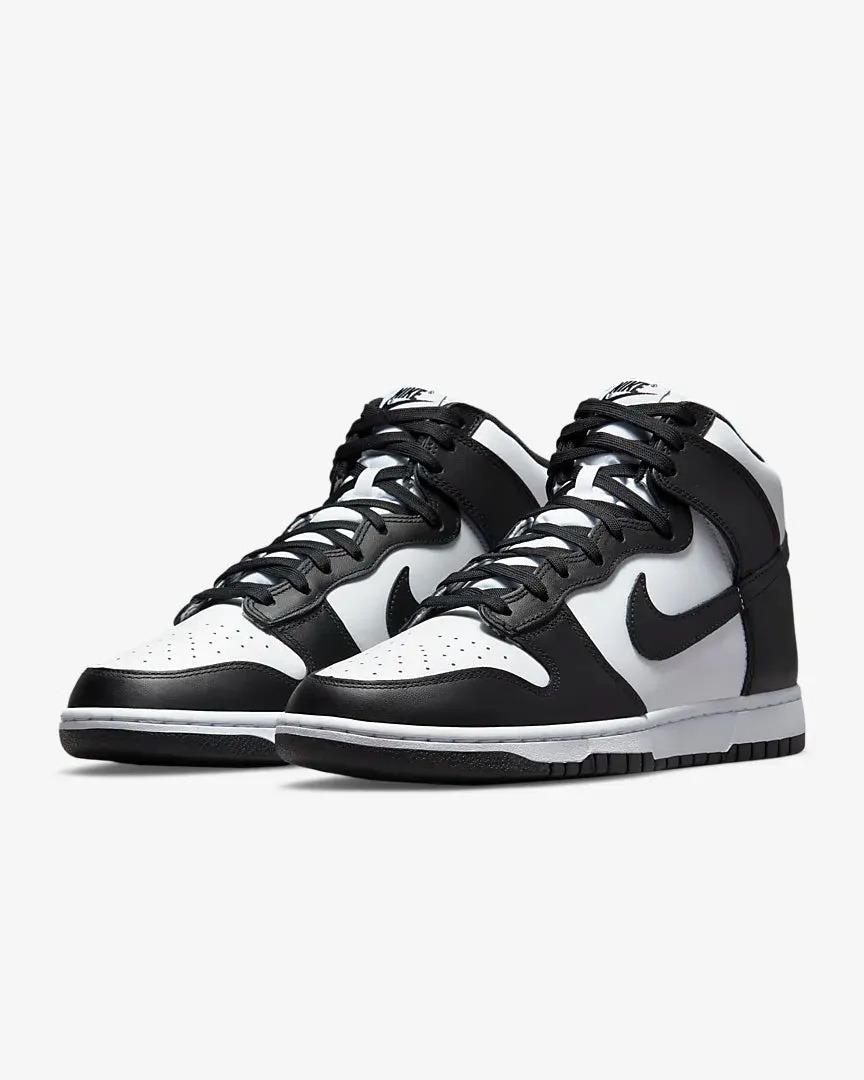 Nike Dunk Hi Retro - Black / White / Total Orange