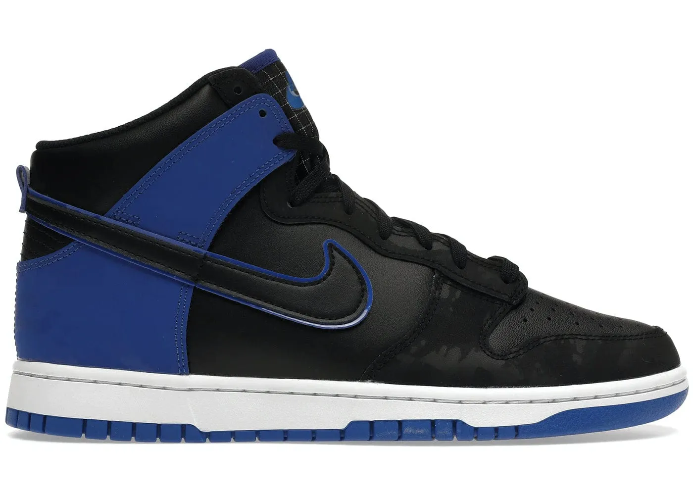 Nike Dunk High SE Camo Black Royal