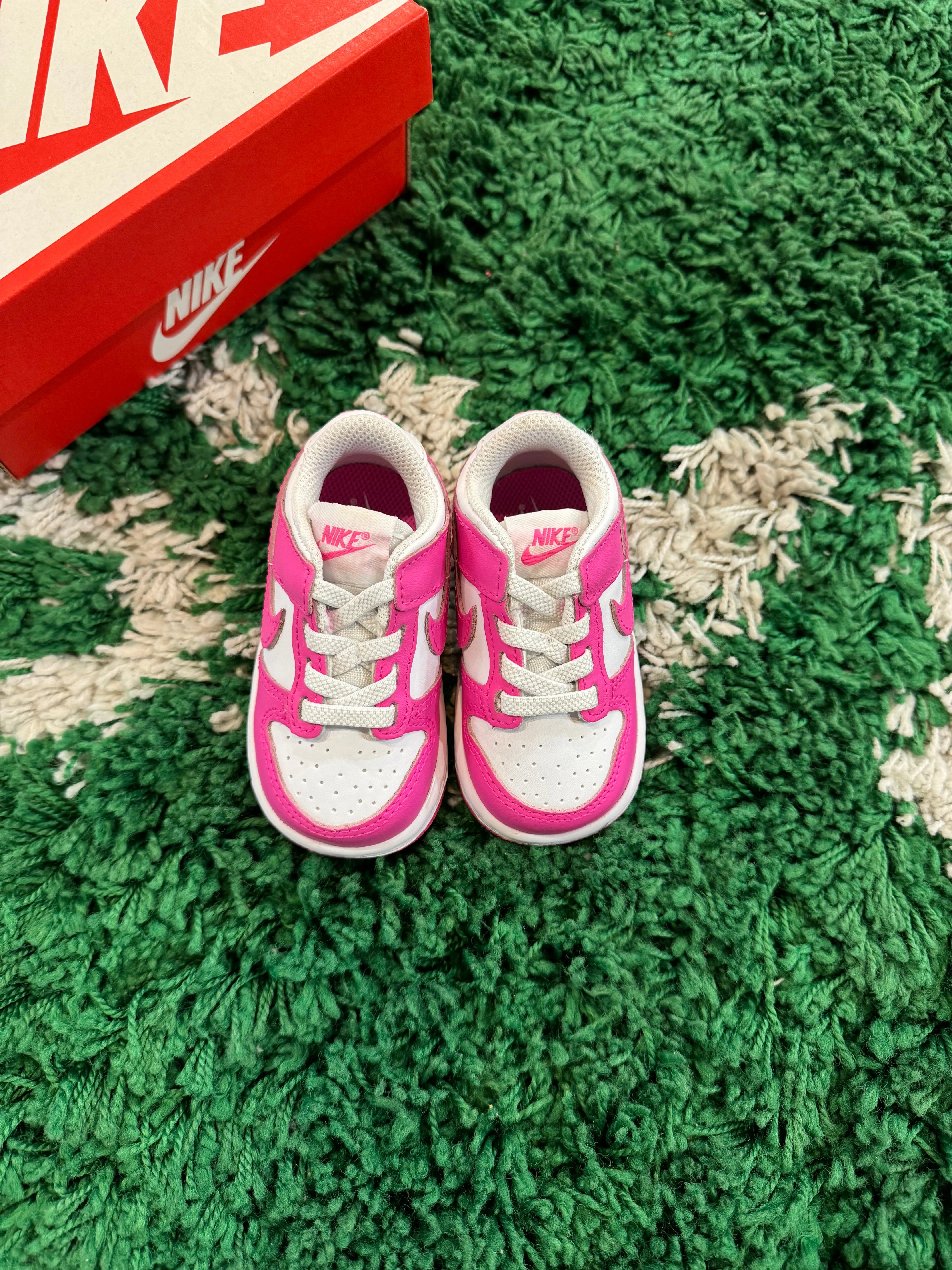 Nike Dunk Low “Laser Fuchsia” Toddler