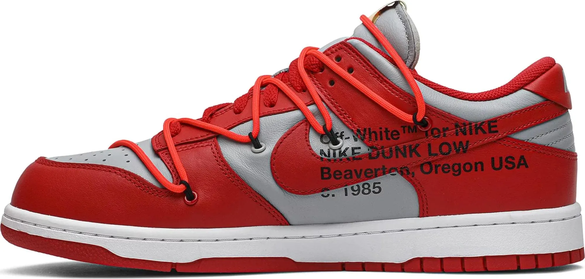 Nike Dunk Low Off-White University Red