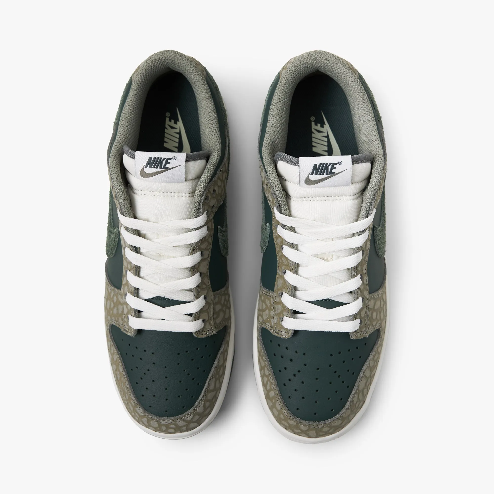 Nike Dunk Low PRM Dark Stucco / Vintage Green - Summit White