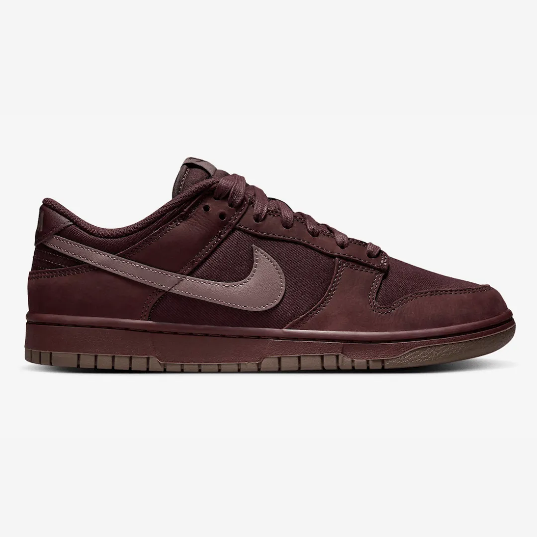 Nike Dunk Low Retro Premium Burgundy Crush