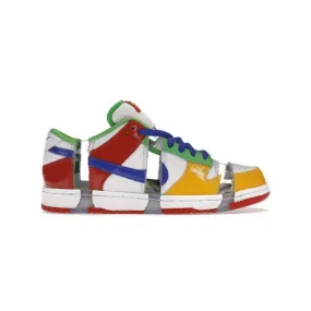 Nike dunk low sb (sandy bodecker/ white/ hyper royal/ mean green/ multicolor) men us 8-13 fd8777-100