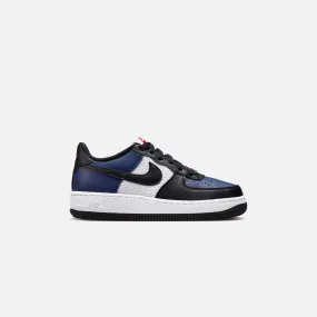 Nike GS Air Force 1 - Midnight Navy / Black / White