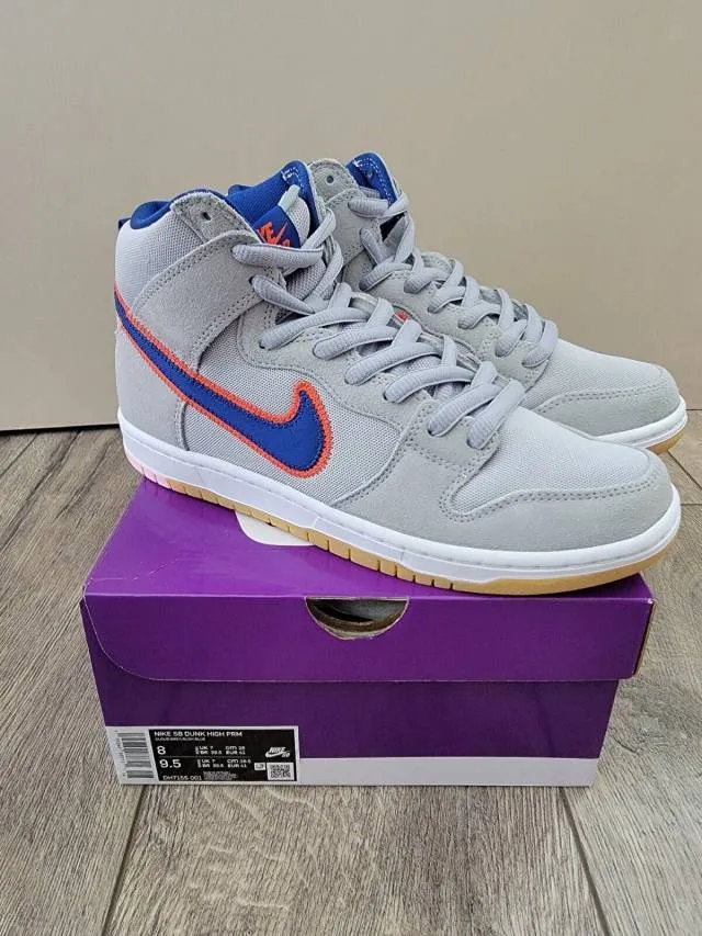 Nike sb dunk high new york mets