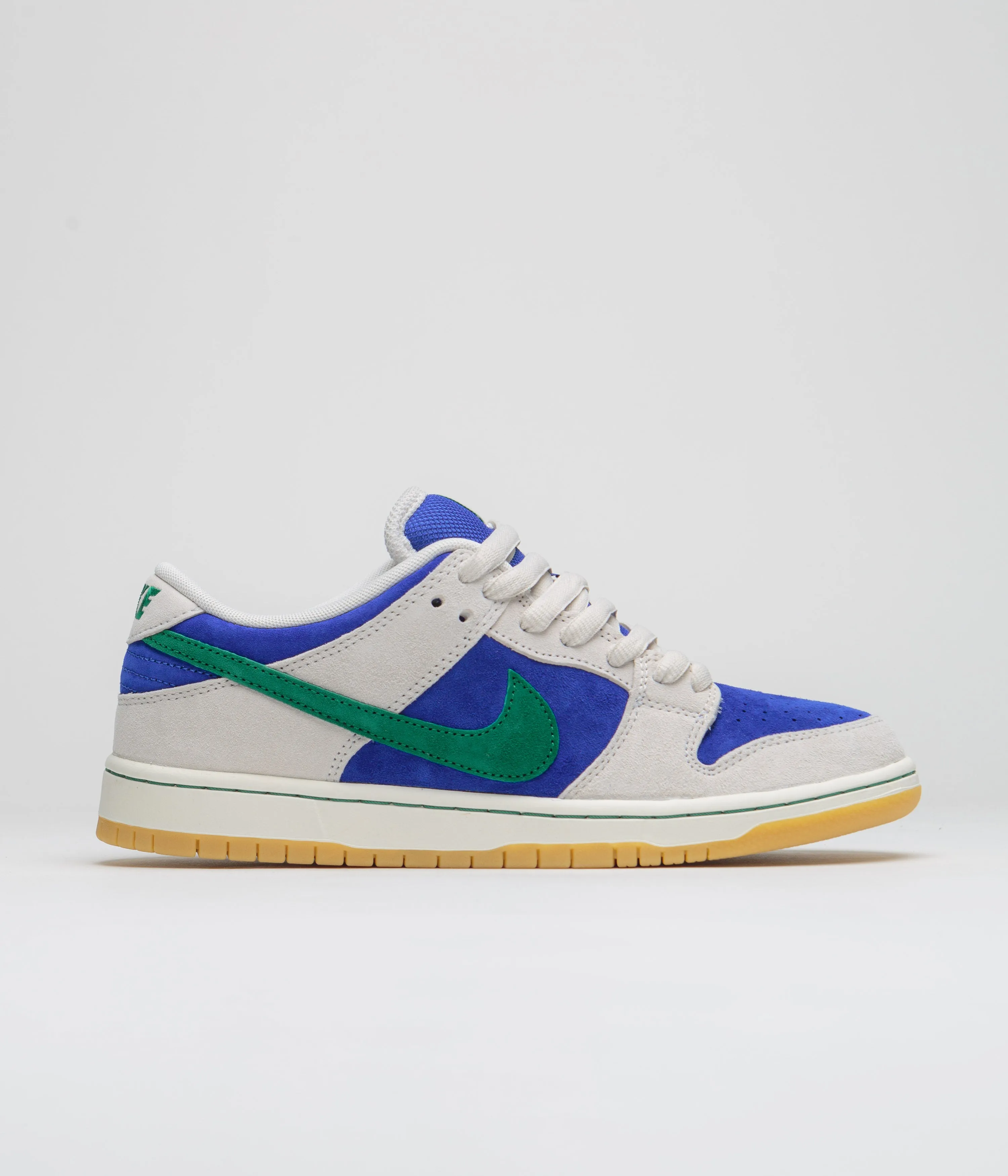 Nike SB Dunk Low Pro Shoes - Phantom / Malachite - Hyper Royal