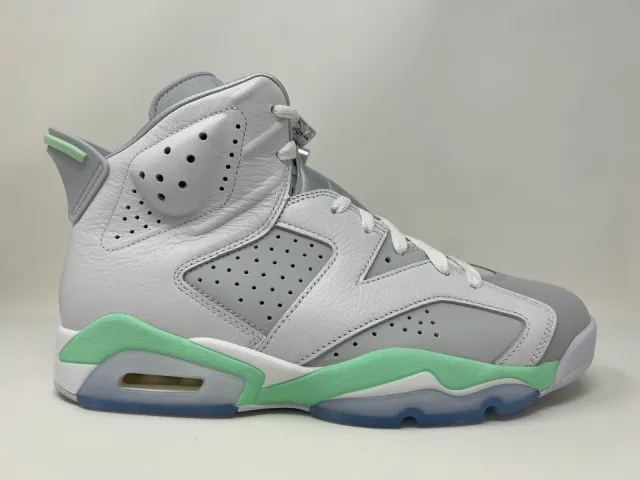 Nike wmns air jordan retro vi 6 mint foam women's size 10 men's 8.5 dq4914-103