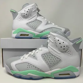 Nike wmns air jordan retro vi 6 mint foam women's size 10 men's 8.5 dq4914-103