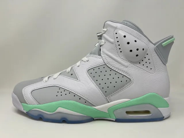 Nike wmns air jordan retro vi 6 mint foam women's size 10 men's 8.5 dq4914-103