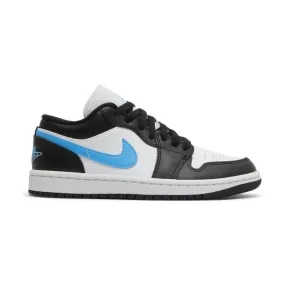 Nike women's air jordan 1 low (black university blue/ black/ univ