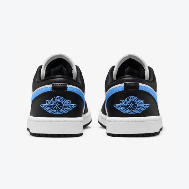 Nike women's air jordan 1 low (black university blue/ black/ univ