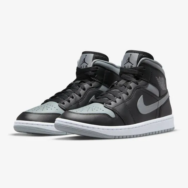 Nike women's air jordan 1 mid (shadow/ black/ grey/ white) sizes