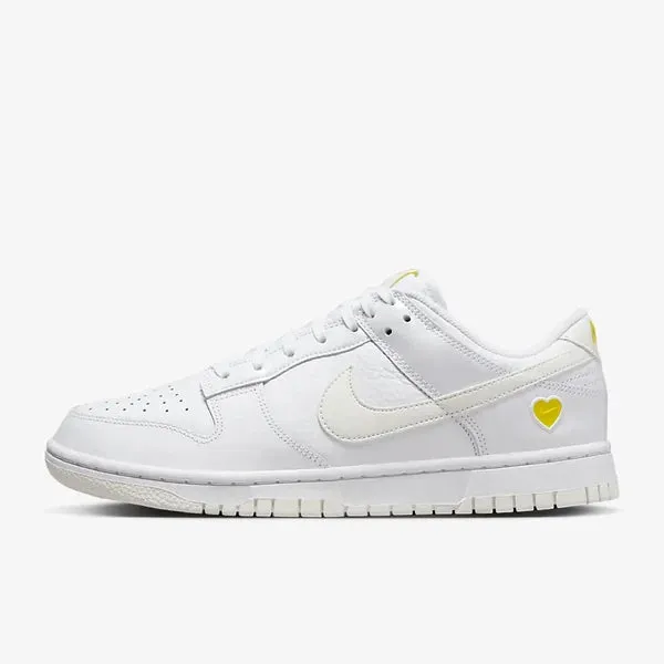 Nike Women's Dunk Low White/Sail-Optic Yellow