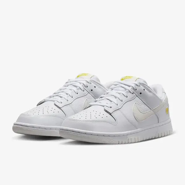 Nike Women's Dunk Low White/Sail-Optic Yellow