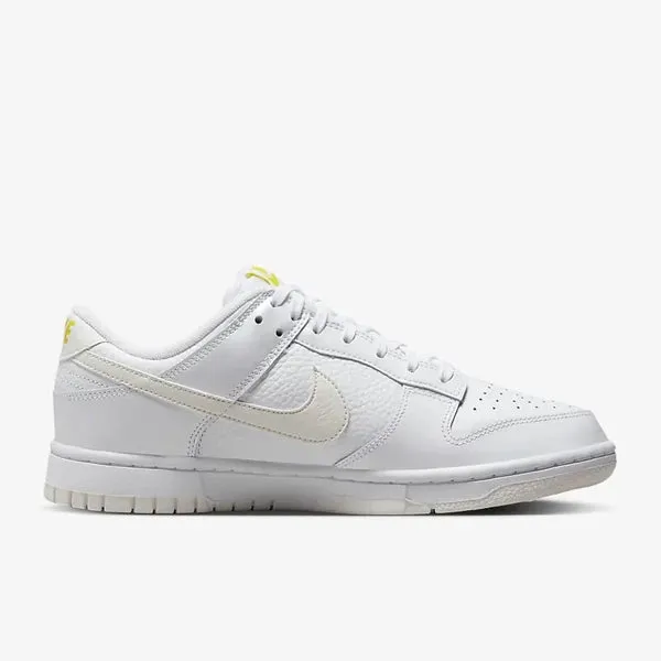 Nike Women's Dunk Low White/Sail-Optic Yellow