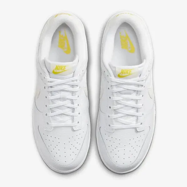 Nike Women's Dunk Low White/Sail-Optic Yellow